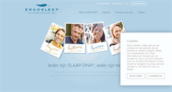 Desktop Screenshot of ergosleep.com